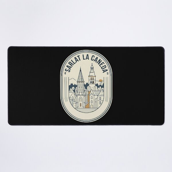 Item preview, Sarlat La Caneda France Vintage Travel Emblem designed and sold by k3rstman1.