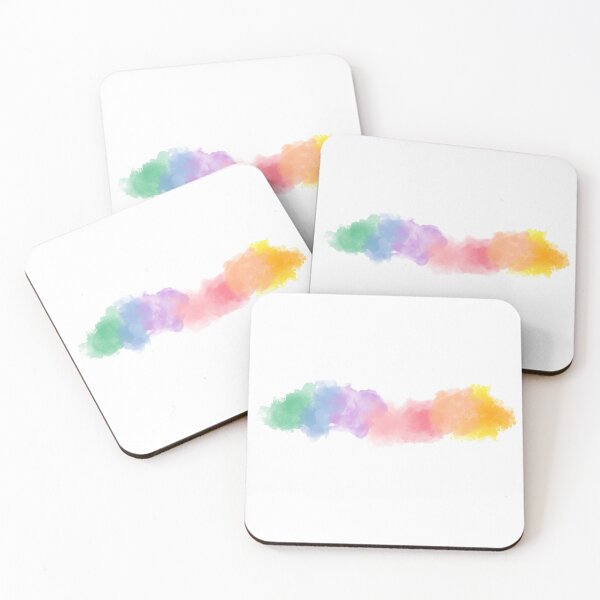 Item preview, Rainbow Watercolour Cloud Wave designed and sold by MelWye.