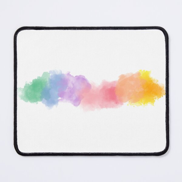 Item preview, Rainbow Watercolour Cloud Wave designed and sold by MelWye.