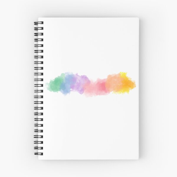 Item preview, Rainbow Watercolour Cloud Wave designed and sold by MelWye.