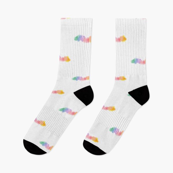 Item preview, Rainbow Watercolour Cloud Wave designed and sold by MelWye.