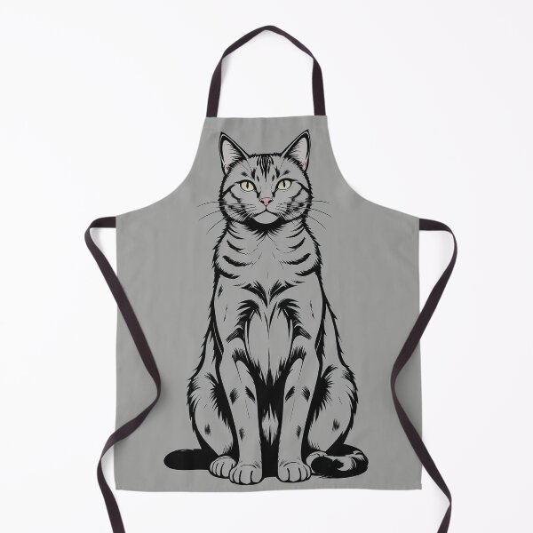Item preview, Regal Sitting Cat Line Art | Minimalist Black Cat Illustration | Elegant Feline Outline | Modern Cat Lover Gift designed and sold by PixPixari.