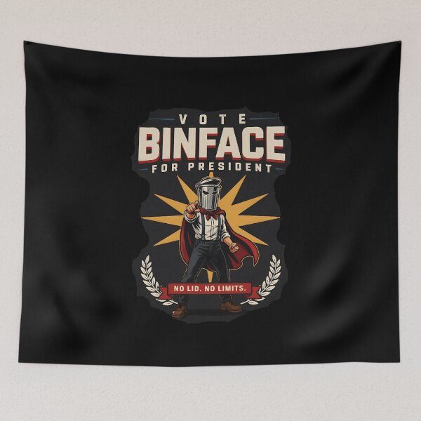 Item preview, Vote Binface Funny Political Inspired by Count Binface designed and sold by Redgiant87x.