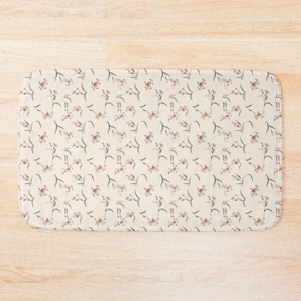 Item preview, Blush Lily Botanical Seamless Pattern designed and sold by ByLilium.