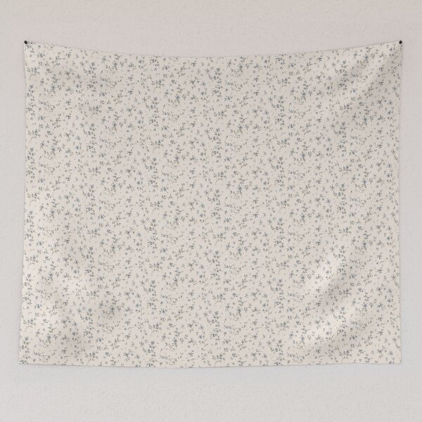 Item preview, Blue Wildflower Botanical Pattern designed and sold by ByLilium.