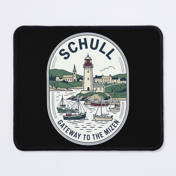 Item preview, Schull Ireland Gateway to Mizen Vintage Travel Emblem designed and sold by k3rstman1.