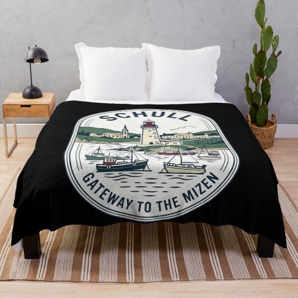Item preview, Schull Ireland Gateway to Mizen Vintage Travel Emblem designed and sold by k3rstman1.