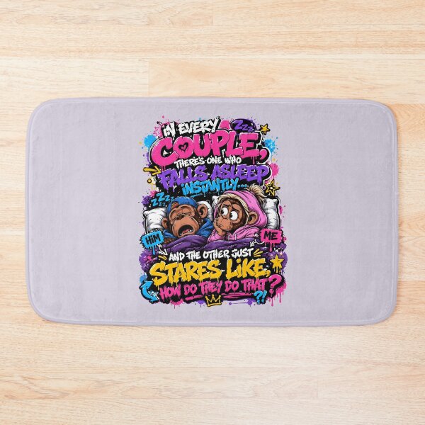 Item preview, Sleepy Couple designed and sold by MOFAPPAREL.