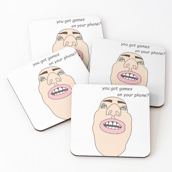 Item preview, you got games on your phone? sticker designed and sold by SlimyFish.
