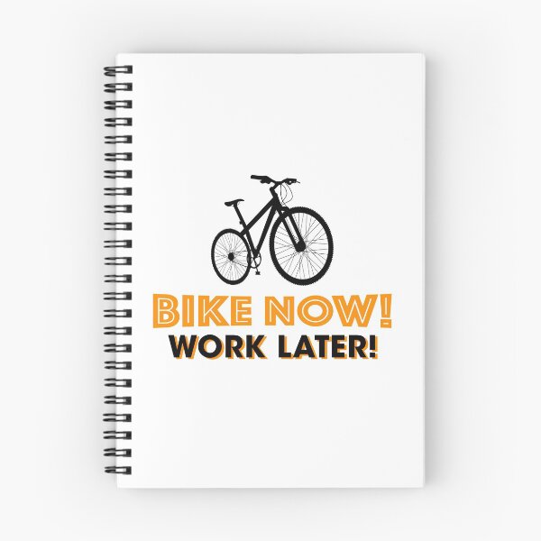 Item preview, Bike now! Work later! Bicycle sport leisure designed and sold by Helen-Storm.
