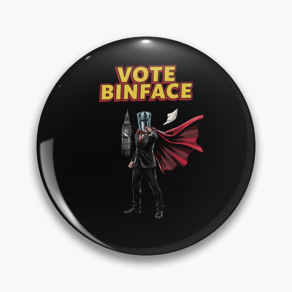 Item preview, Vote Binface Funny Democracy Meme Political designed and sold by Redgiant87x.