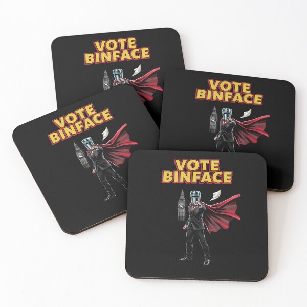 Item preview, Vote Binface Funny Democracy Meme Political designed and sold by Redgiant87x.