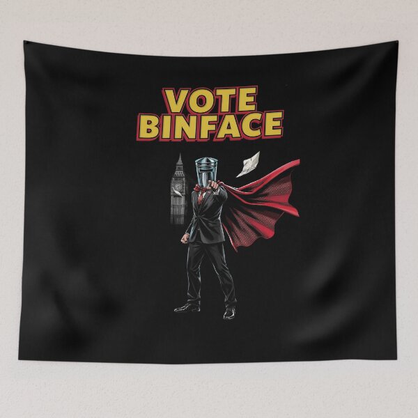 Item preview, Vote Binface Funny Democracy Meme Political designed and sold by Redgiant87x.