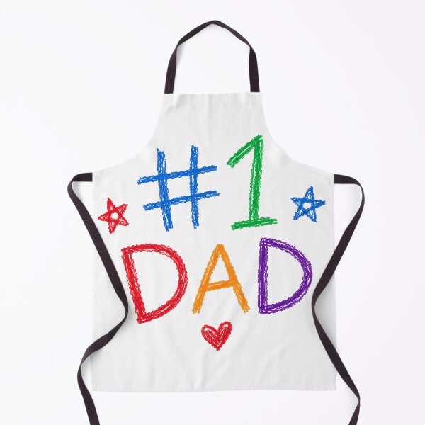 Item preview, #1 Dad – A Child's Masterpiece designed and sold by Stubblejumper Artworks.