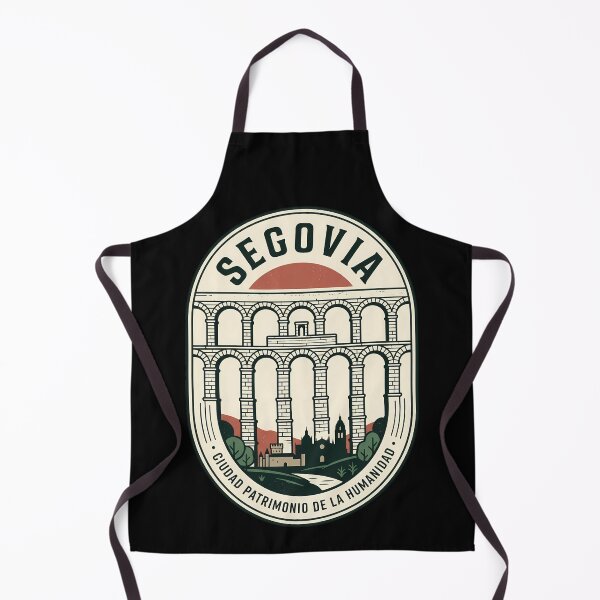 Item preview, Segovia Spain Roman Aqueduct Vintage Travel Emblem designed and sold by k3rstman1.