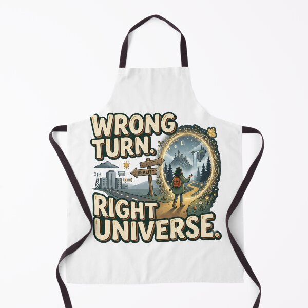 Item preview, Wrong Turn Right Universe Fantasy Portal designed and sold by WonderLayer.