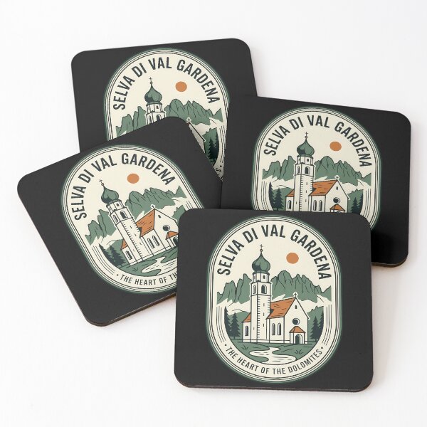 Item preview, Selva Di Val Gardena Vintage Travel Emblem Dolomites designed and sold by k3rstman1.