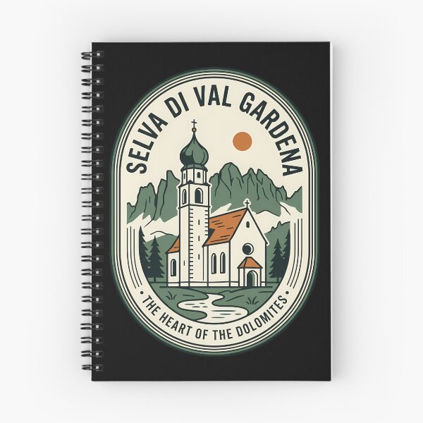 Item preview, Selva Di Val Gardena Vintage Travel Emblem Dolomites designed and sold by k3rstman1.