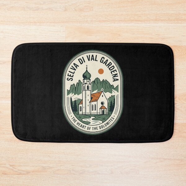 Item preview, Selva Di Val Gardena Vintage Travel Emblem Dolomites designed and sold by k3rstman1.
