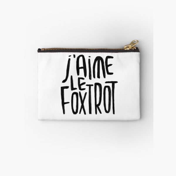 Item preview, J‘aime le foxtrot, Dance typography  designed and sold by danceink.
