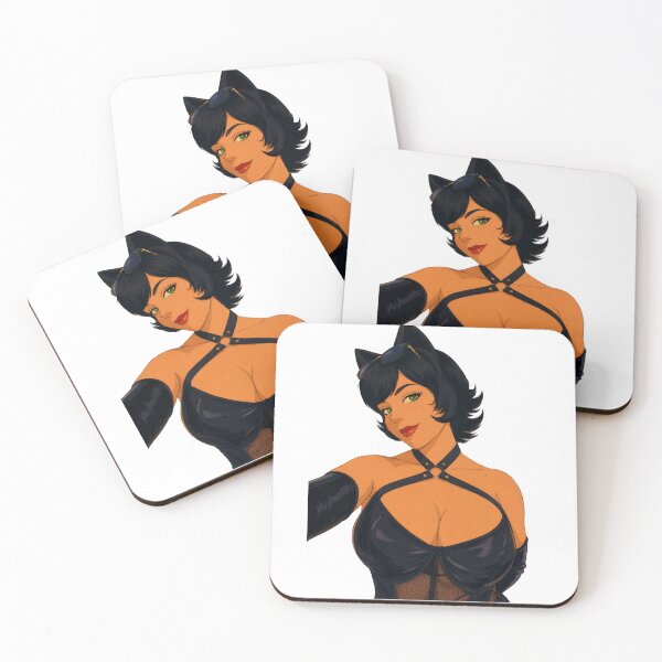 Item preview, Feline Cat Burglar Inspired | Comic Book Antiheroine Fan Art Illustration designed and sold by  Hollow Moon Studios..