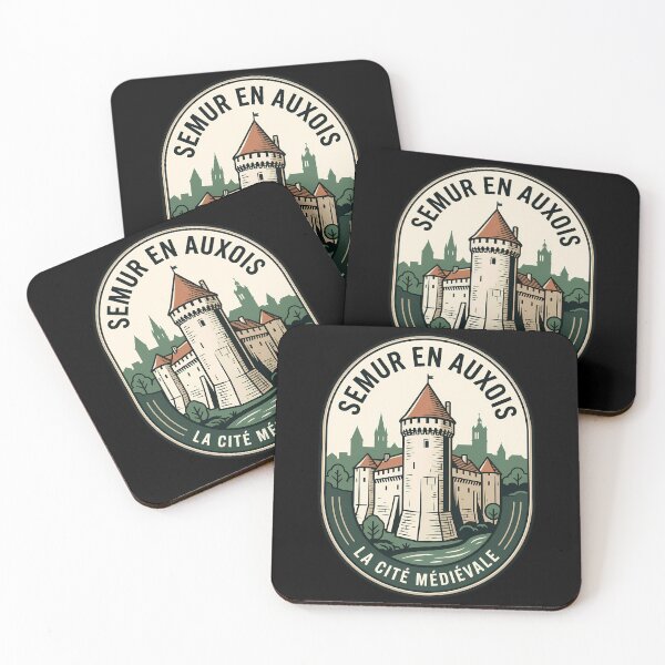 Item preview, Semur En Auxois Vintage Travel Emblem designed and sold by k3rstman1.