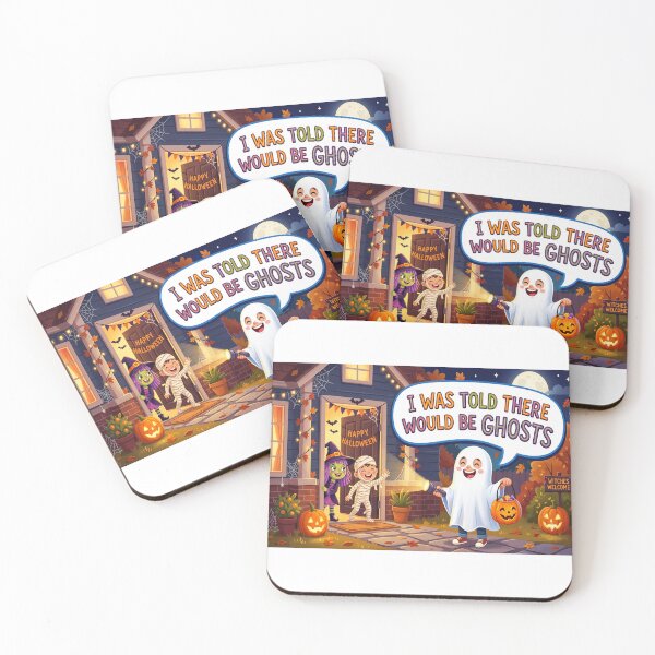 Item preview, I was told there would be ghosts on halloween designed and sold by WitPix.