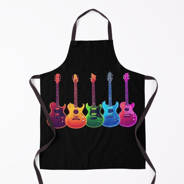 Item preview, Neon Rainbow Electric Guitars Music Art designed and sold by alizye.