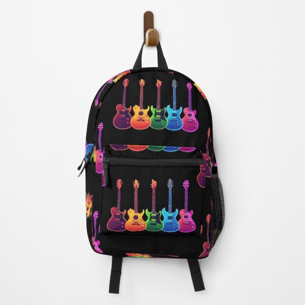 Item preview, Neon Rainbow Electric Guitars Music Art designed and sold by alizye.