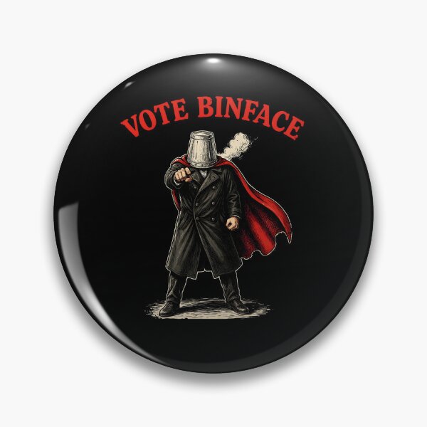 Item preview, Vote Binface Clever Political Satire Inspired by Count Binface designed and sold by Redgiant87x.