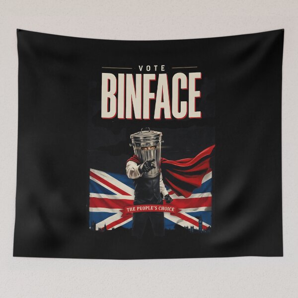 Item preview, Vote Binface Funny Campaign for Political Comedy Fans designed and sold by Redgiant87x.