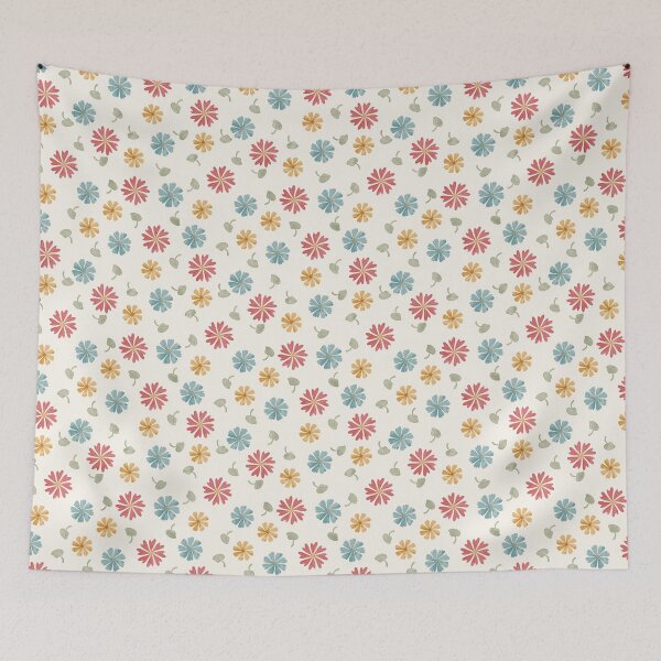 Item preview, Meadow Parade | Hand-Drawn Seamless Floral Pattern designed and sold by WEBiC-ART Creative Studio.