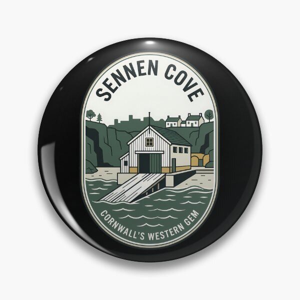 Item preview, Sennen Cove Cornwall Vintage Travel Emblem designed and sold by k3rstman1.