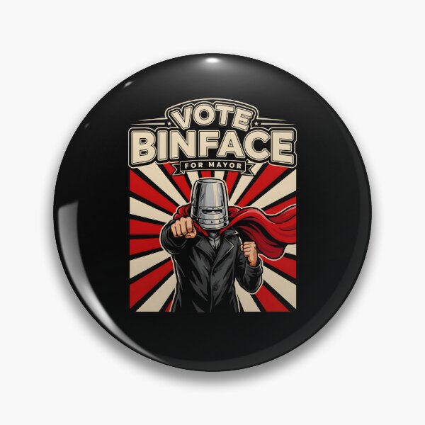 Item preview, Vote Binface Election Humor with Funny Political Style designed and sold by Redgiant87x.