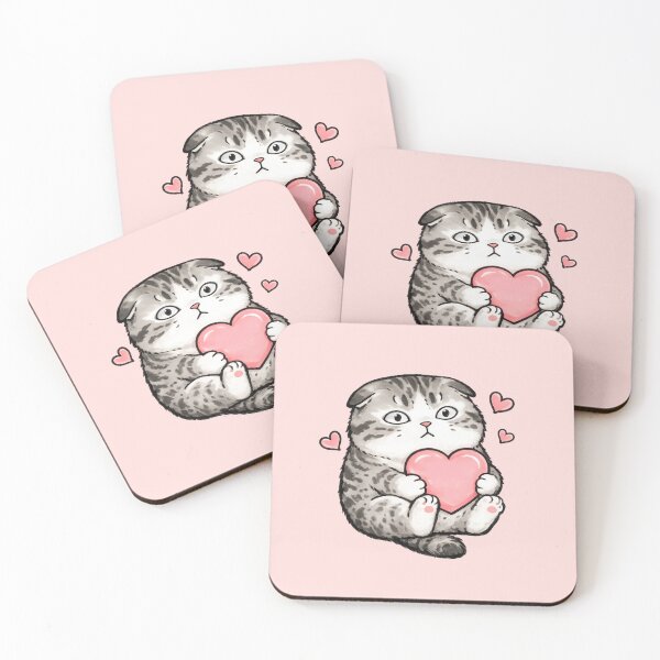 Item preview, Heart Kitty designed and sold by YeeveMak.