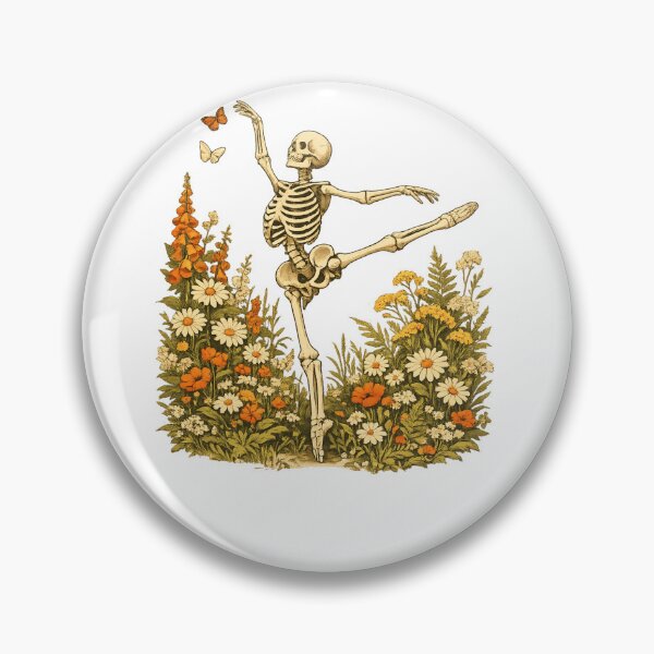 Item preview, Dancing Skeleton in Floral Garden designed and sold by NovaCraft30.