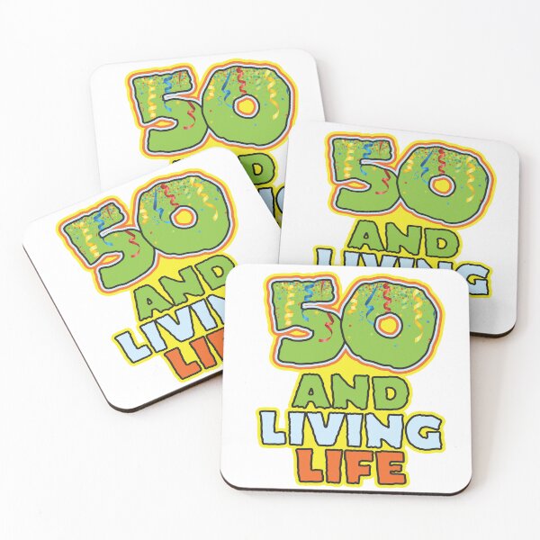 Item preview, 50 and Living Life - Funny 50th Birthday Celebration designed and sold by PCStudio57.