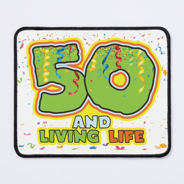 Item preview, 50 and Living Life - Funny 50th Birthday Celebration designed and sold by PCStudio57.