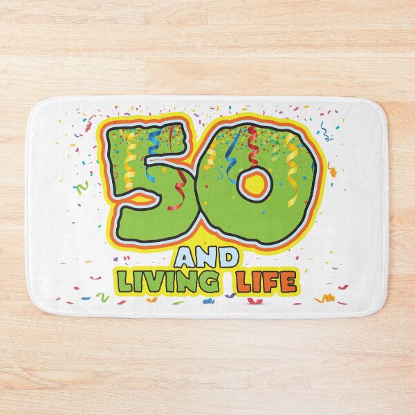 Item preview, 50 and Living Life - Funny 50th Birthday Celebration designed and sold by PCStudio57.
