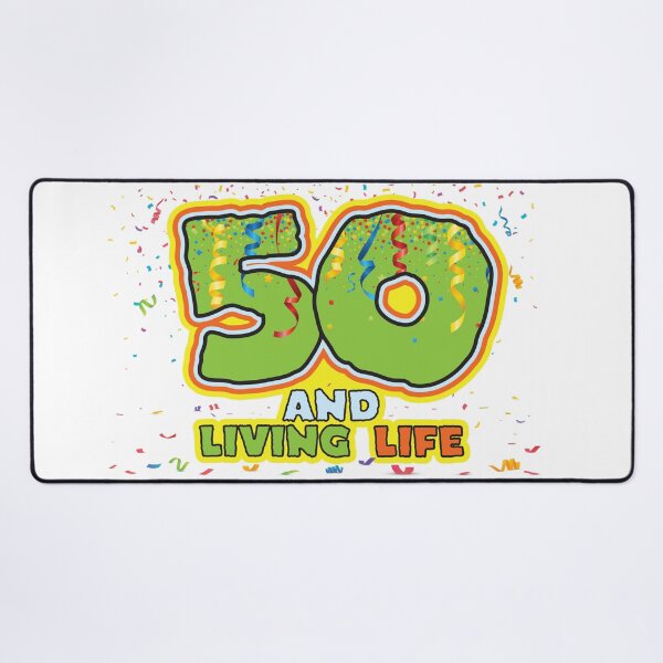 Item preview, 50 and Living Life - Funny 50th Birthday Celebration designed and sold by PCStudio57.