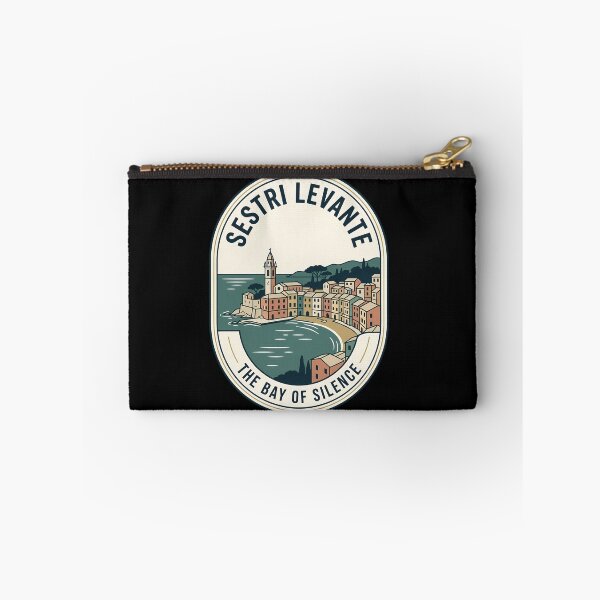 Item preview, Sestri Levante Bay of Silence Vintage Travel Emblem designed and sold by k3rstman1.