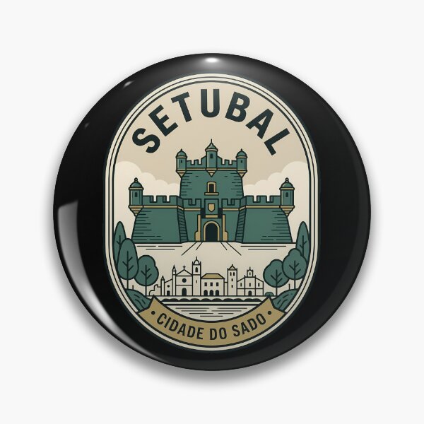 Item preview, Setubal Cidade do Sado Vintage Travel Emblem designed and sold by k3rstman1.