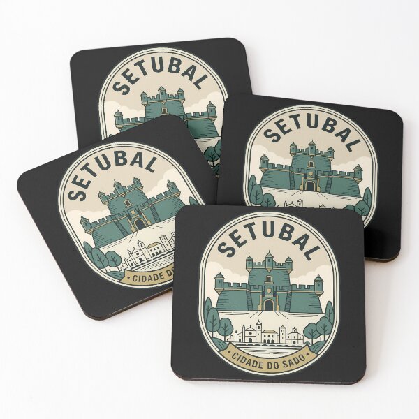 Item preview, Setubal Cidade do Sado Vintage Travel Emblem designed and sold by k3rstman1.
