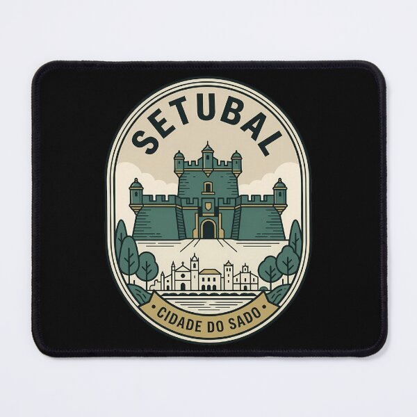 Item preview, Setubal Cidade do Sado Vintage Travel Emblem designed and sold by k3rstman1.
