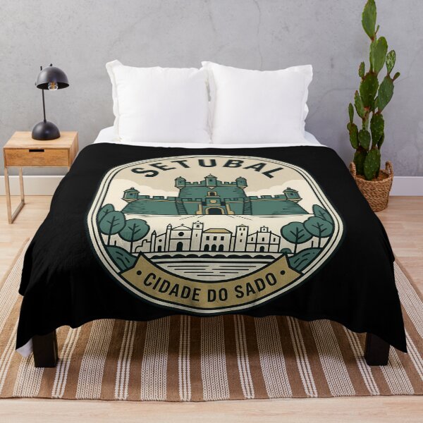 Item preview, Setubal Cidade do Sado Vintage Travel Emblem designed and sold by k3rstman1.