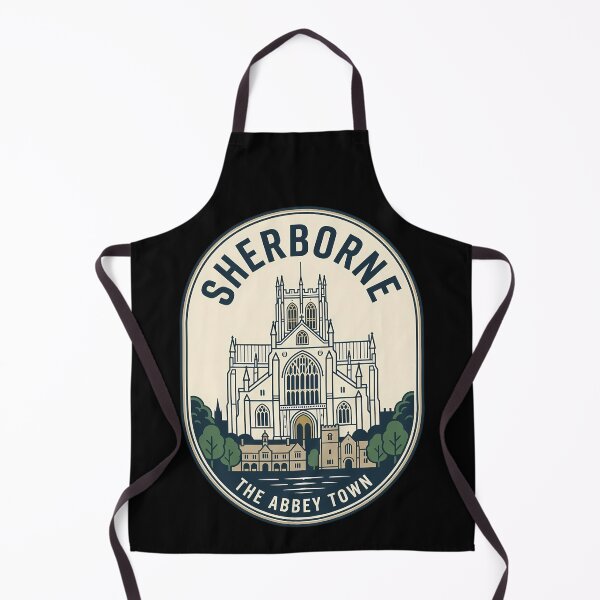 Item preview, Sherborne Abbey Vintage Travel Emblem Dorset England designed and sold by k3rstman1.