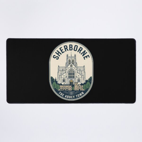 Item preview, Sherborne Abbey Vintage Travel Emblem Dorset England designed and sold by k3rstman1.