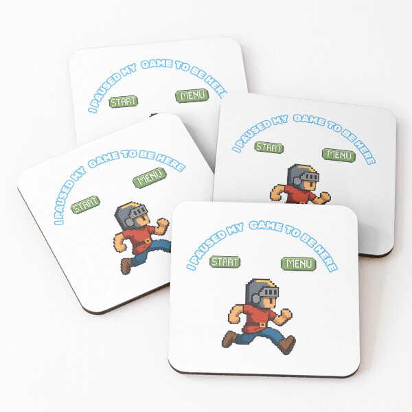 Item preview, I paused my game to be here  designed and sold by FracturedIfs.