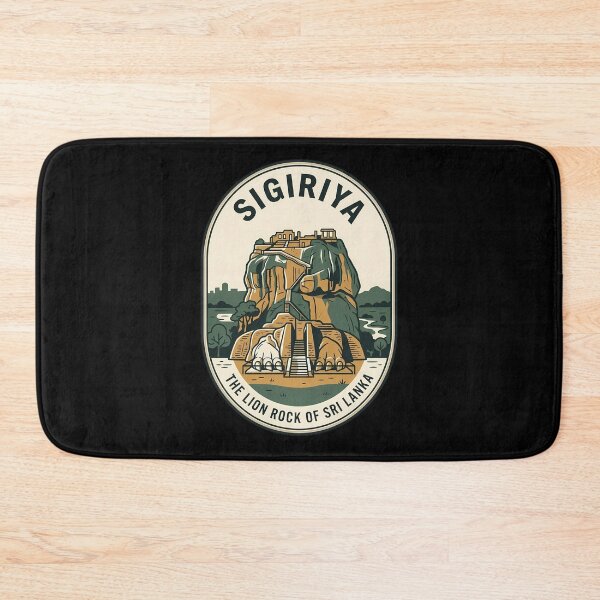 Item preview, Sigiriya Lion Rock Sri Lanka Vintage Travel Emblem designed and sold by k3rstman1.