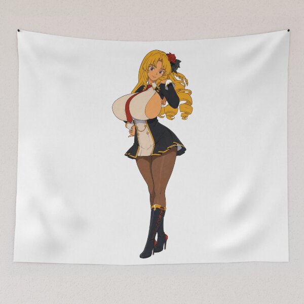 Item preview, Elegant Academy Heiress | Anime Inspired Fan Art Illustration designed and sold by  Hollow Moon Studios..